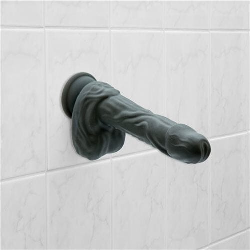 Naked Addiction Demon Noir - 8.6" Thrusting & Vibrating Dildo