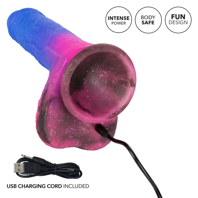 Ombré Hombre Vibrating Dildo with Suction Cup