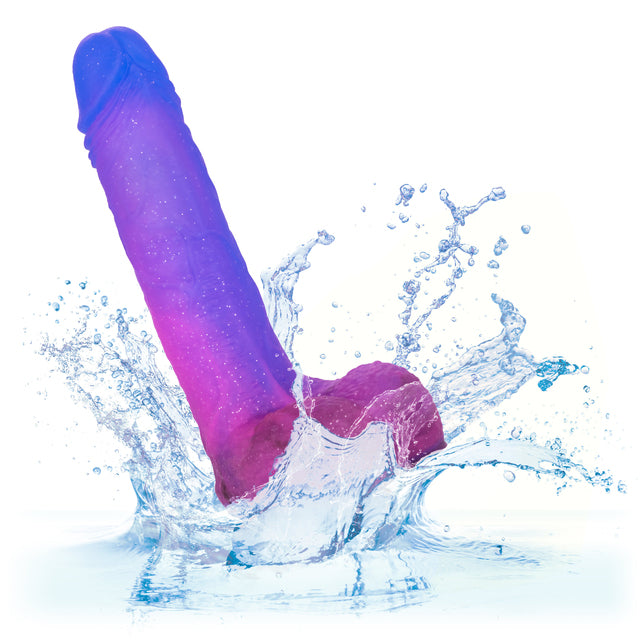 Ombré Hombre Vibrating Dildo with Suction Cup