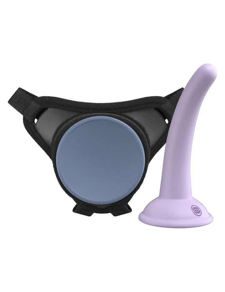 Body Dock SE Strap-On Kit with 5" Platinum Silicone Dildo