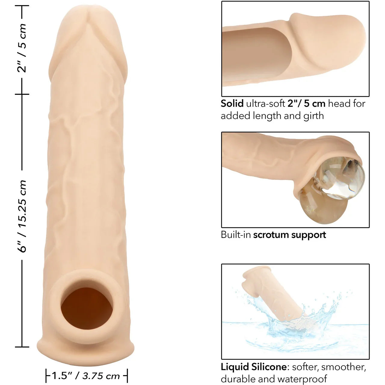 Performance Maxx 8" Silicone Penis Extender
