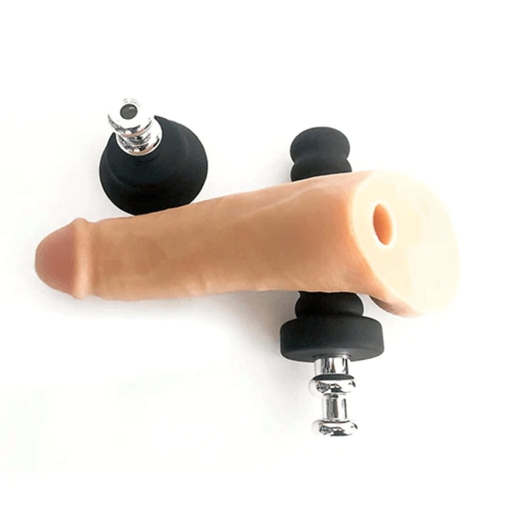 Rascal Jocks 7.5" Silicone Dildo with Handle & Suction Cup