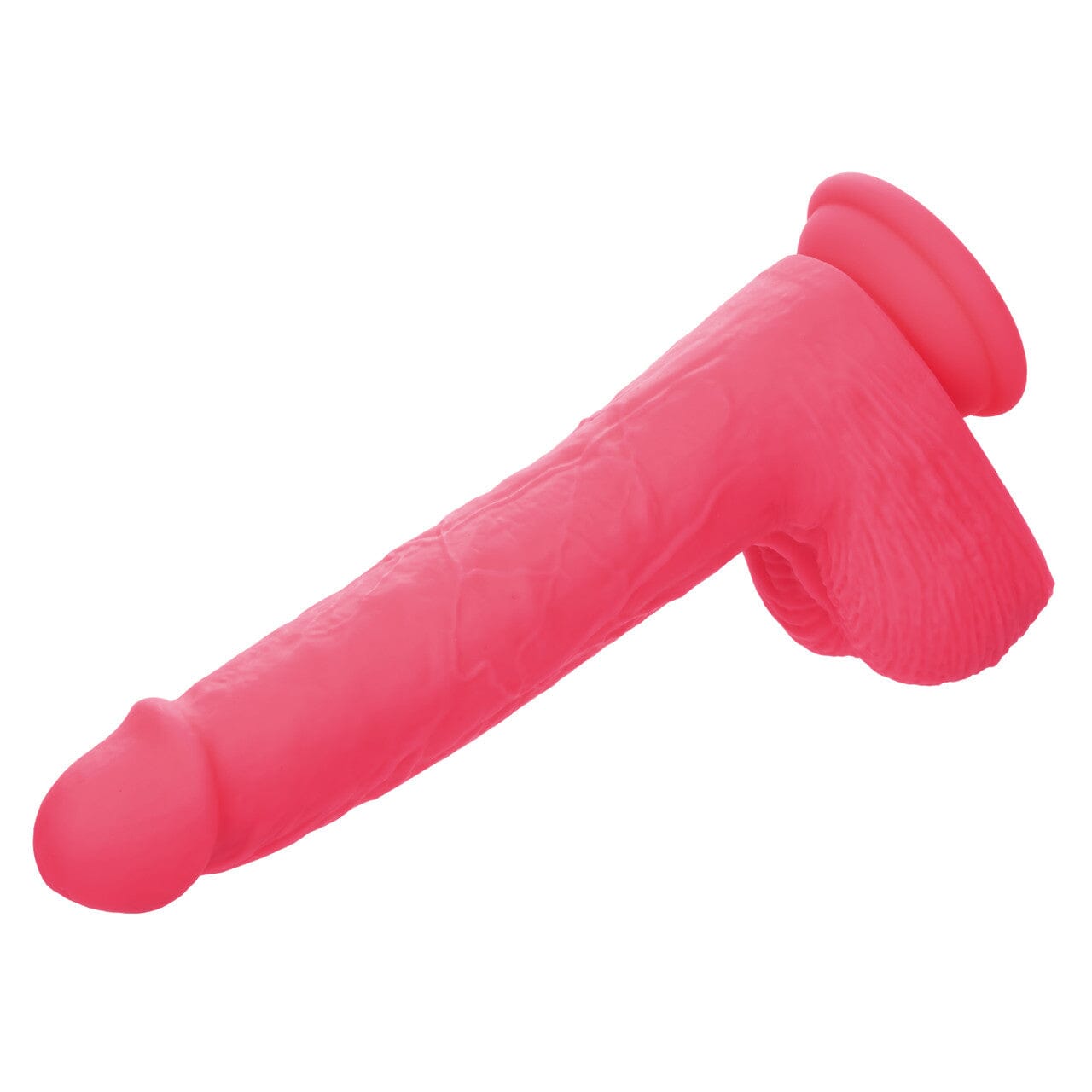 Rumbling & Thrusting Silicone Stud - Screwing + vibrating dildo