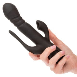 III Triple Euphoria - Thrusting + Suction + Anal Triple Stimulation Vibrator