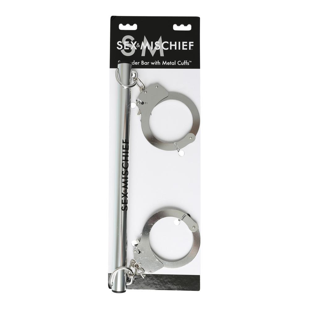 Sportsheets Spreader Bar with Metal Cuffs