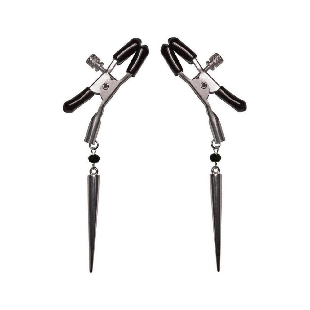 Sexperiments Silver Spears Nipple Clips by Sportsheets