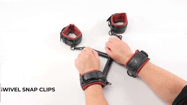 Saffron Hog Tie & Cuff Set