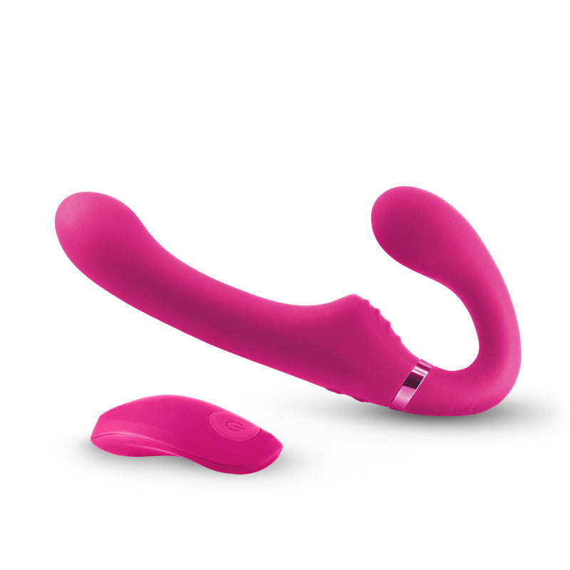 ShiShi Midnight Rider Vibrating Double-Ended Dildo with Remote Control