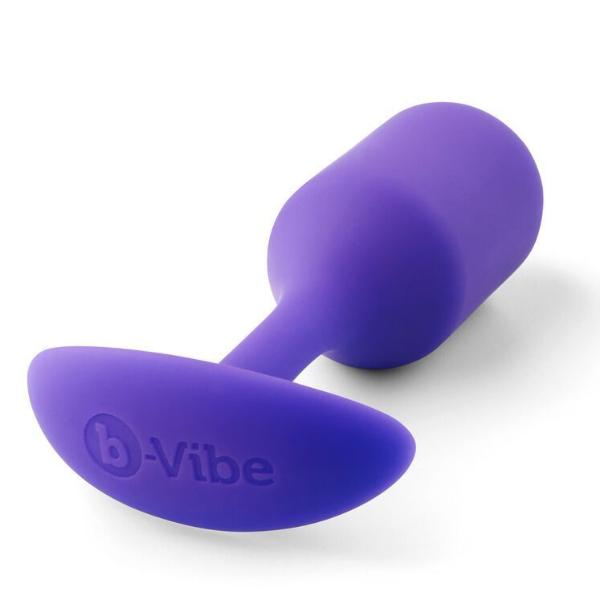 b-Vibe Snug Plug Weighted Silicone Butt Plugs - 7 Sizes