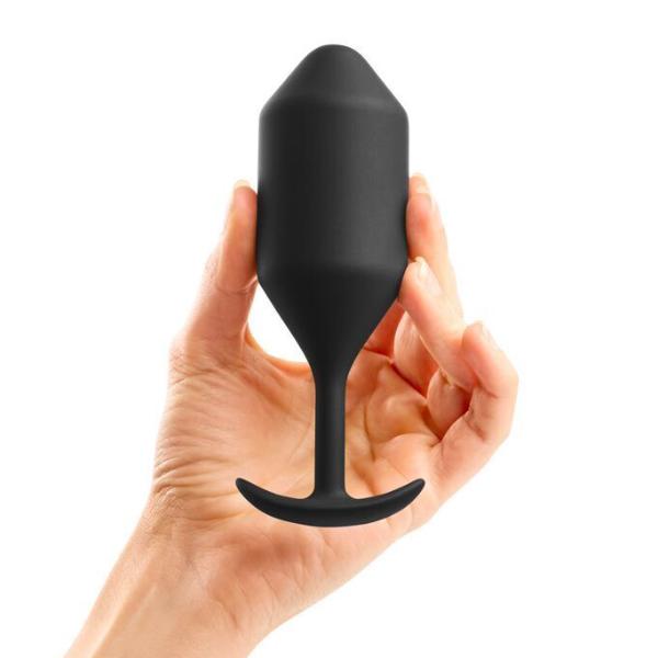 b-Vibe Snug Plug Weighted Silicone Butt Plugs - 7 Sizes