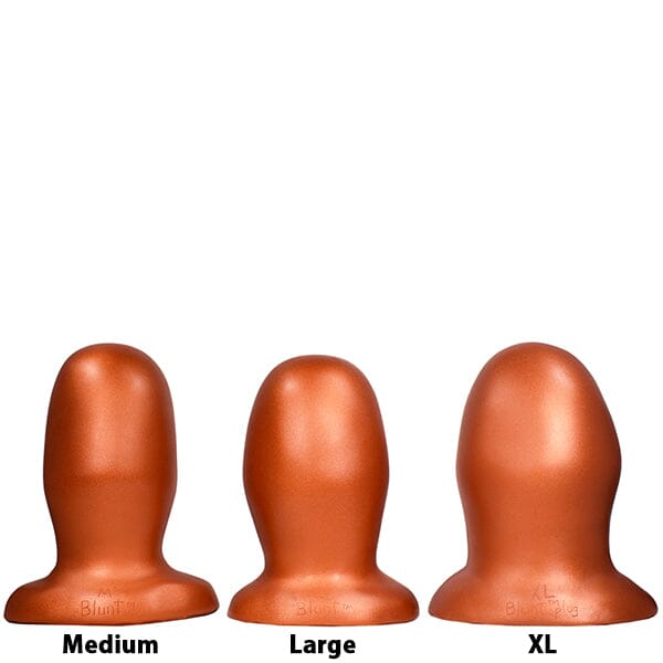 SquarePegToys® Blunt Plug SuperSoft Anal Stretching Plugs 10 Sizes
