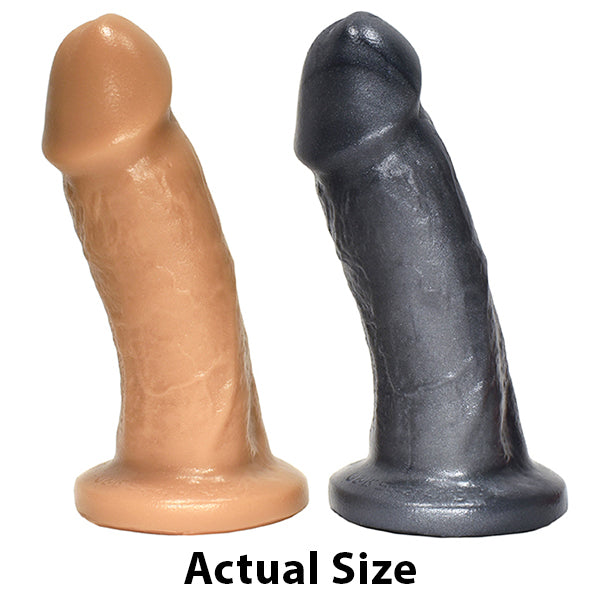SquarePegToys® Nathan Harness - Suction Cup, SuperSoft Silicone Dildo