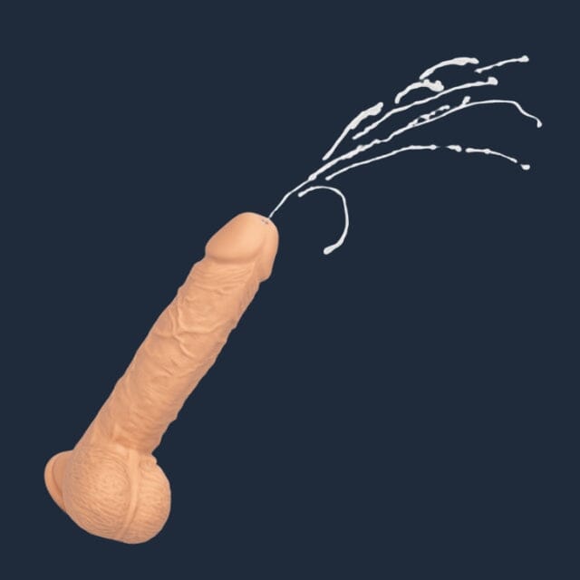 Squirting Fuck Stick - Vibrating Ejaculating Dildo