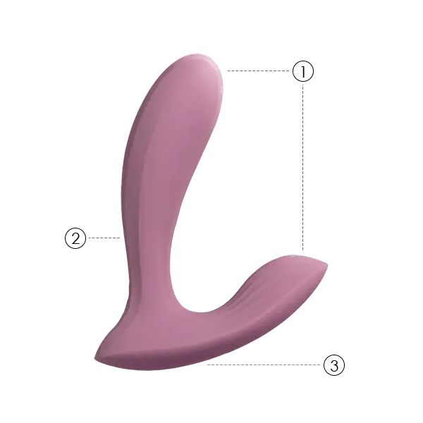 Svakom Erica - App-Controlled G-Spot & Clit Vibrator