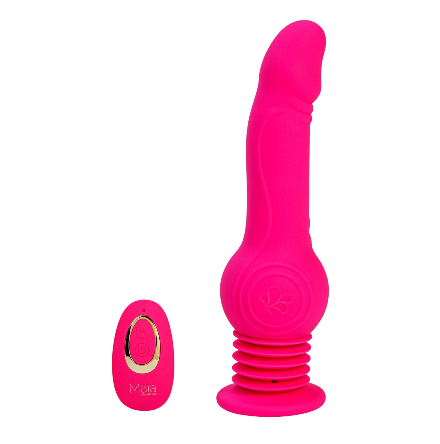 Maia Tegan Jump-Thrusting Suction Cup Dildo with Remote