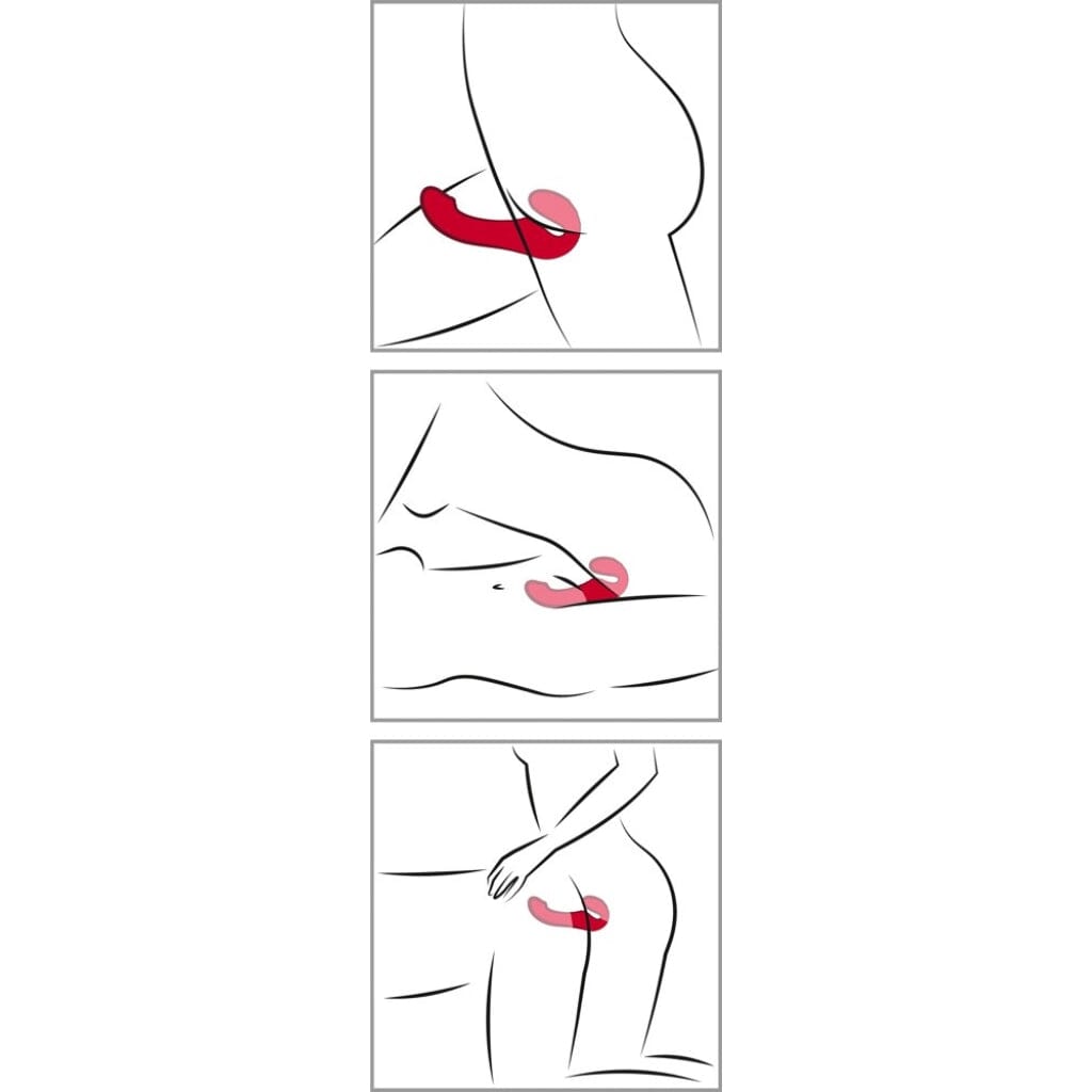Triple Teaser Strapless Strap-On with Remote
