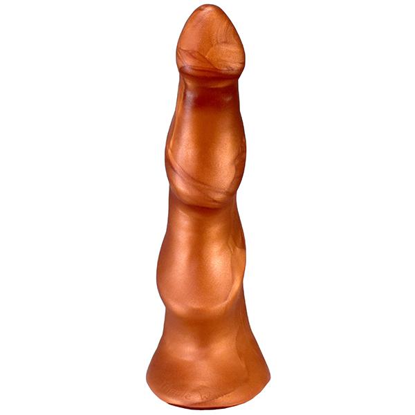 SquarePegToys® Triple Wave SuperSoft Silicone Dildo