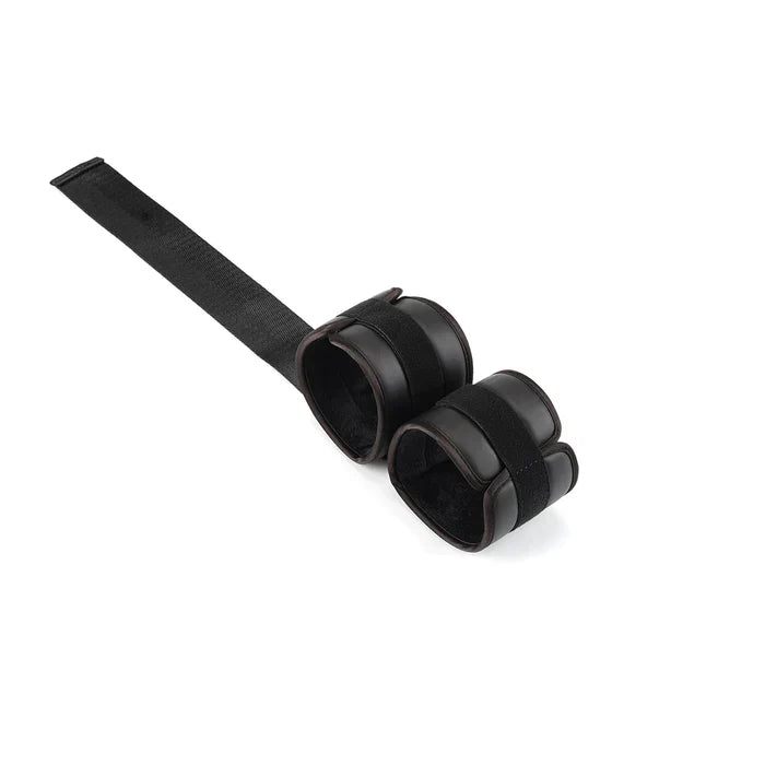 Vegan Fetish Wrist to Collar Restraints