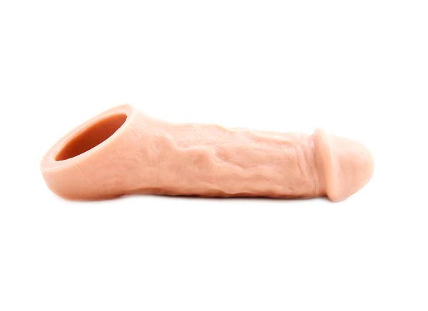 BIG Realistic Thrust Bundle: Velvet Thruster Mini Dildo + VixSkin Colossus Soft Silicone Sleeve