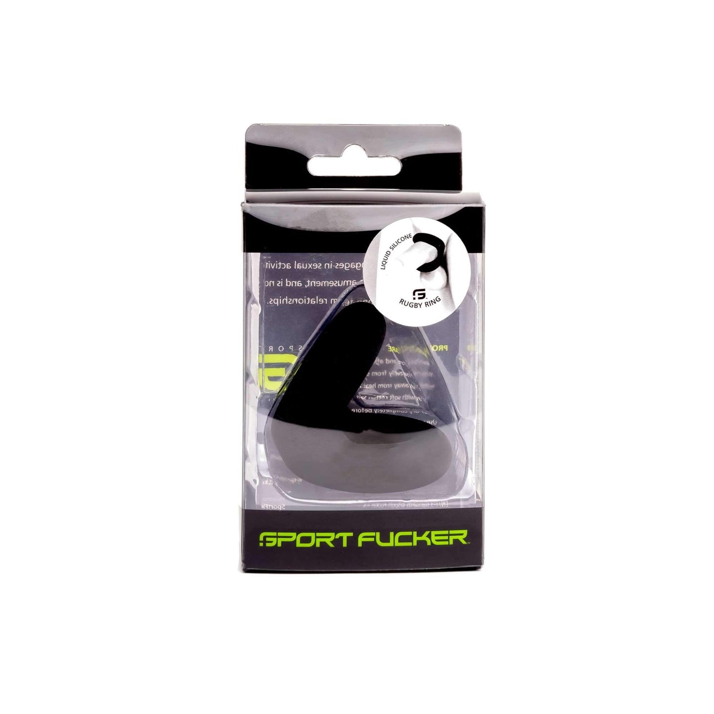 Rugby Ring Thick Silicone Cock Ring and Ballstretcher