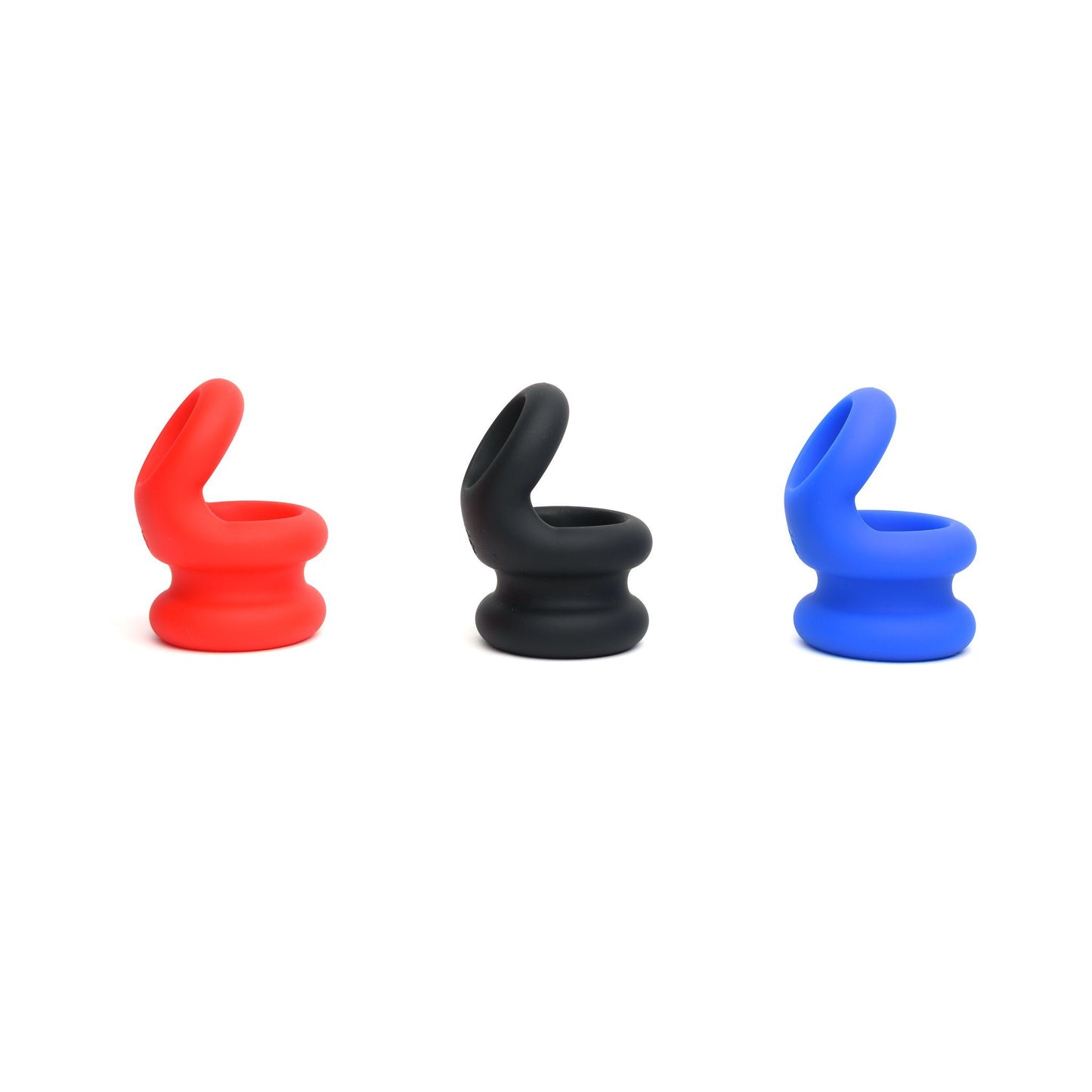 Switch Hitter Silicone Cock Ring + Ball Stretcher Combo