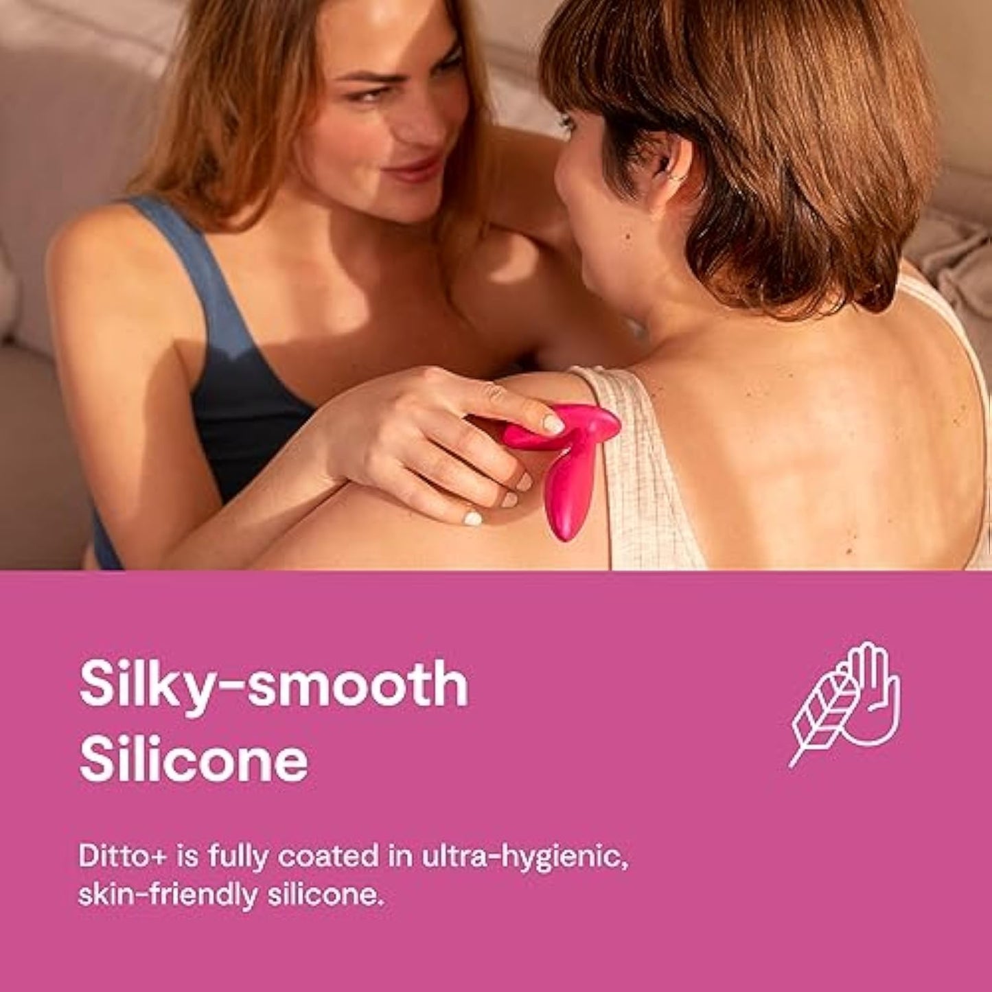 We-Vibe Ditto+ Vibrating Butt Plug App & Remote Control Vibe for Men