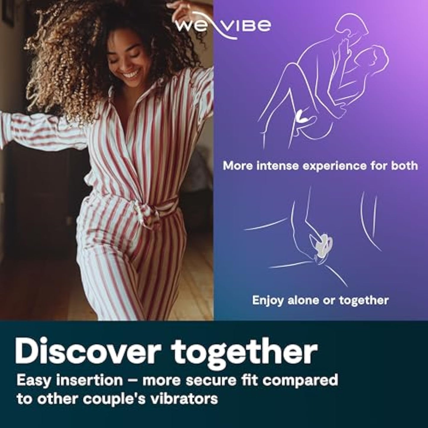 We-Vibe Sync O Couples Vibrator Wearable Remote Control