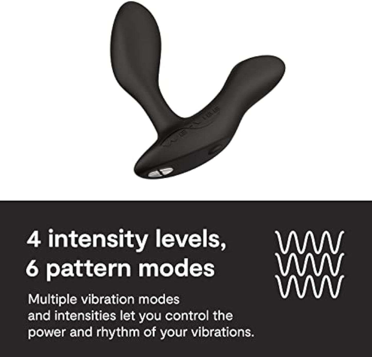 We-Vibe Vector+ Vibrating Butt Plug Adult Sex Toy