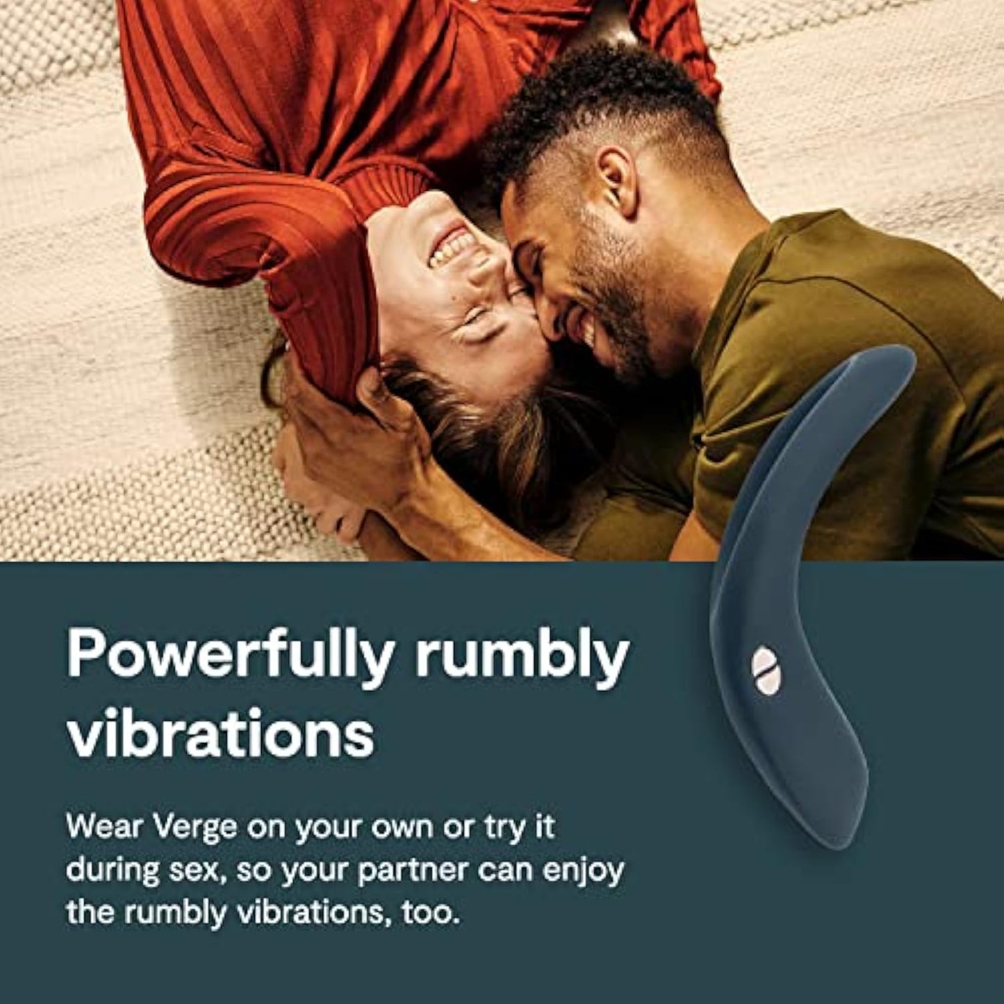 We-Vibe Verge Vibrating Cock Ring Adult Toy Men's Perineum Vibrators