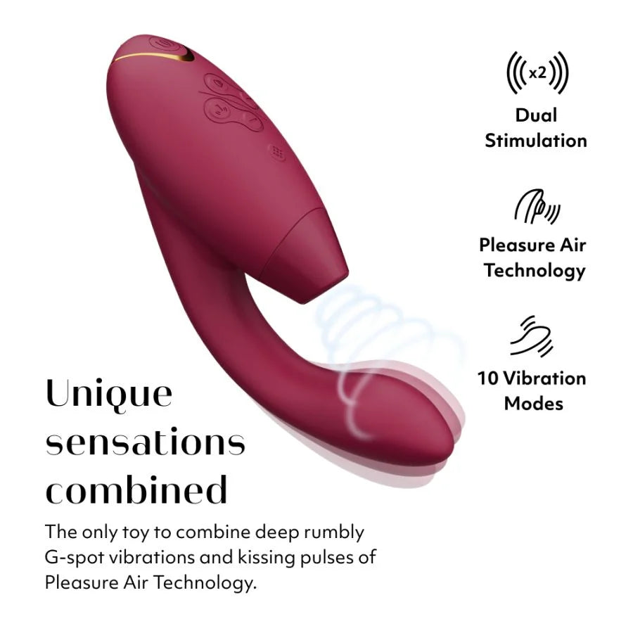Womanizer Duo 2 - Air-Pulse Dual-Stimulating Vibrator
