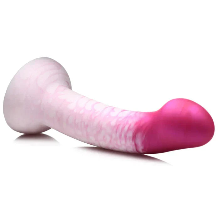 G-Swirl G-spot Marbled Silicone Dildo