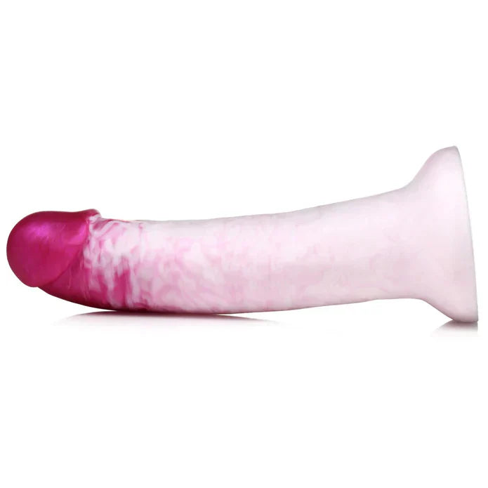 Real Swirl 7" Marbled Silicone Dildo