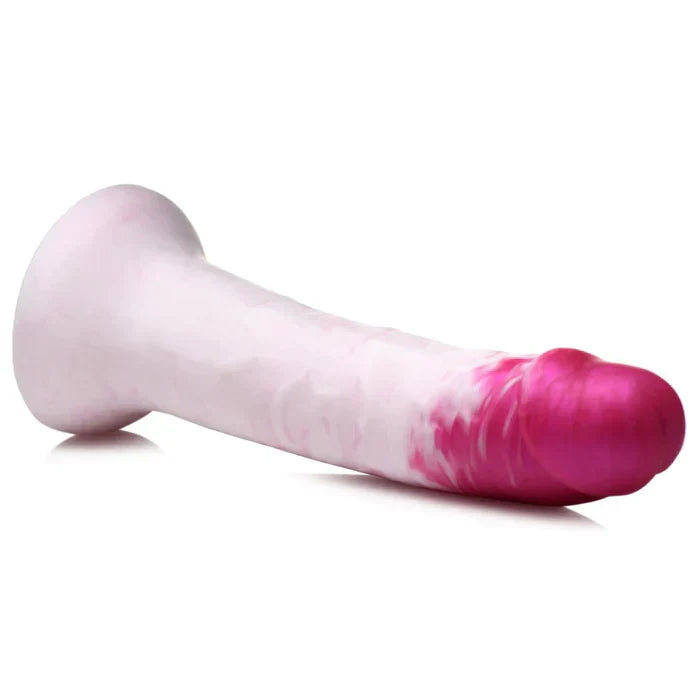 Real Swirl 7" Marbled Silicone Dildo