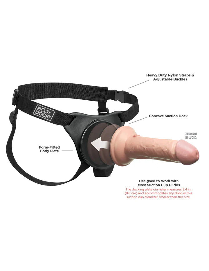 Body Dock Original Harness for Suction Cup Dildos