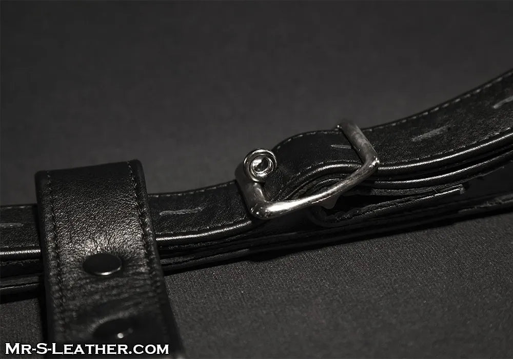 Mr. S Leather Butt Plug Harness, Lockable
