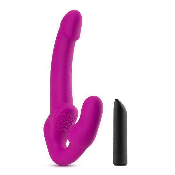 Blush Temptasia Estella Strapless Vibrating Dildo by Blush Novelties