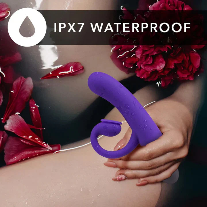 Hop Oh Bunny - Air Pulse Rabbit Vibrator with Bendable Clitoral Arm
