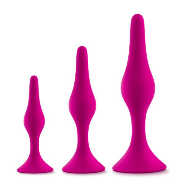 Blush Luxe Beginner Kit Silicone Butt Plugs