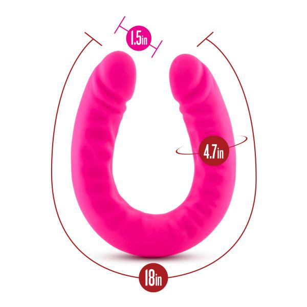 Ruse Silicone Slim Double Dong