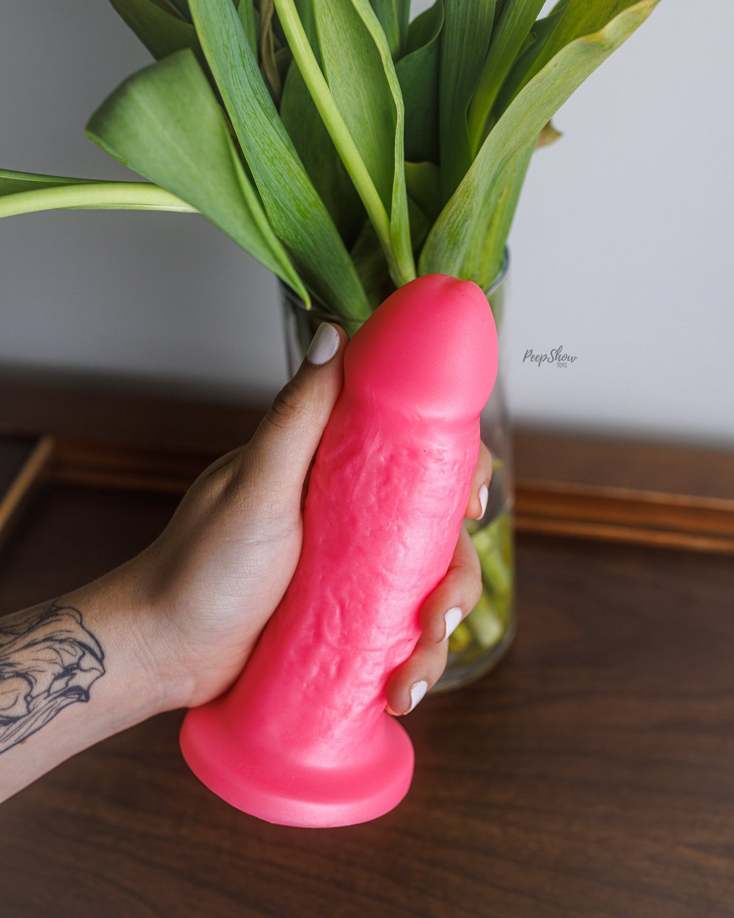 SquarePegToys® Nathan Firmer Silicone Dildo