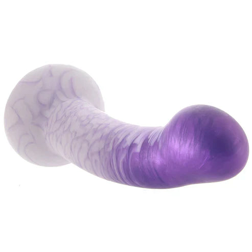 G-Swirl G-spot Marbled Silicone Dildo
