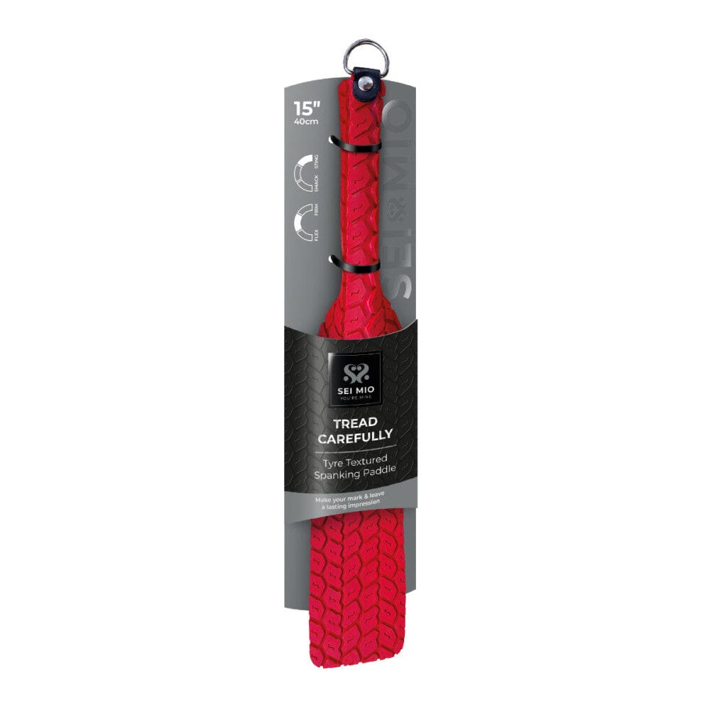 Sei Mio Tyre Paddle - Tire-Tracks Imprint Spanking Paddle