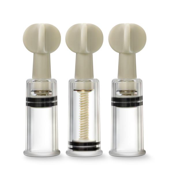 Blush Temptasia Clit and Nipple Twist Tit Suckers, Set of 3