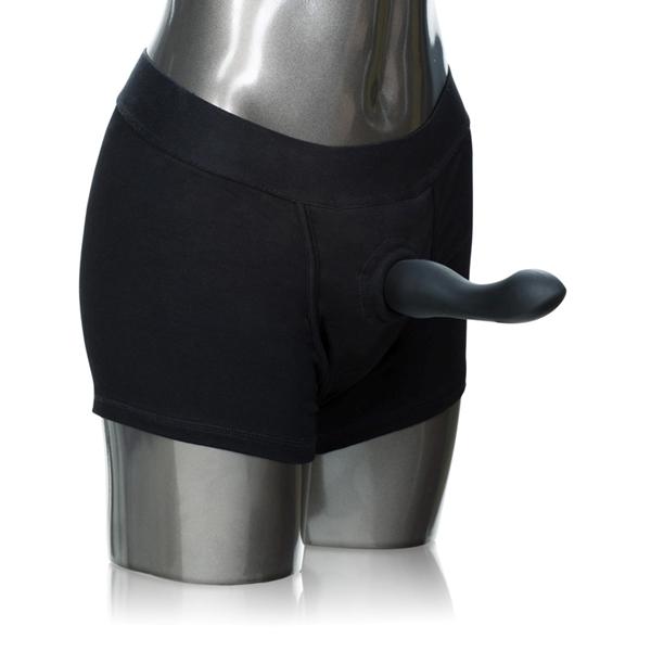 Packer Gear Black Boxer Brief Packing Harness by Calexotics