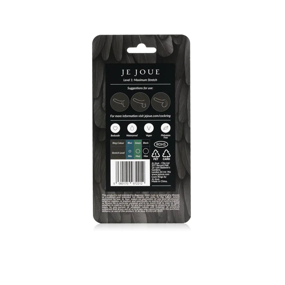 Silicone "Maximum Stretch" Cock Ring by Je Joue