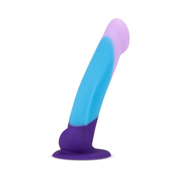 Blush Avant D16 Purple Haze Silicone Dildo with Suction Cup