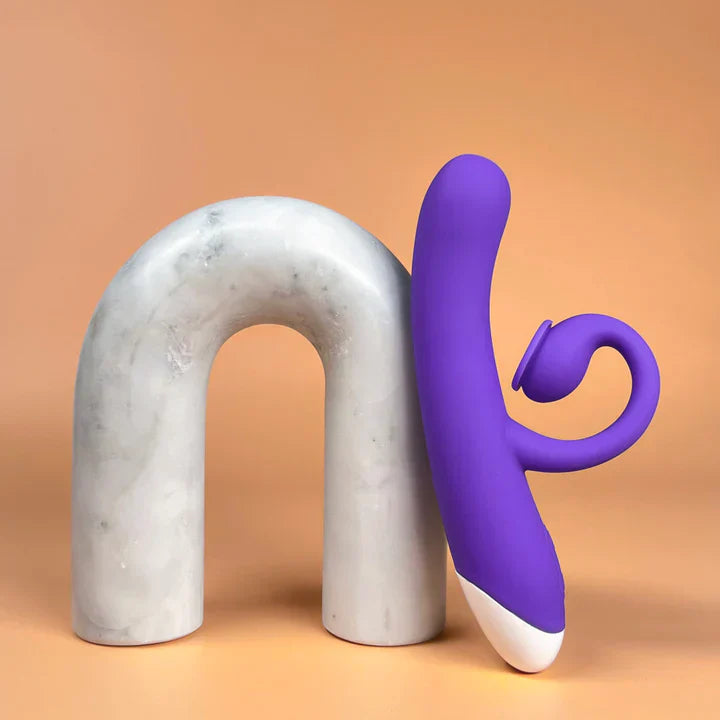 Hop Oh Bunny - Air Pulse Rabbit Vibrator with Bendable Clitoral Arm