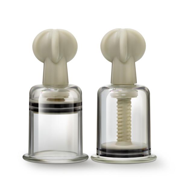 Blush Temptasia Clit and Nipple Large Twist Suckers Set of 2