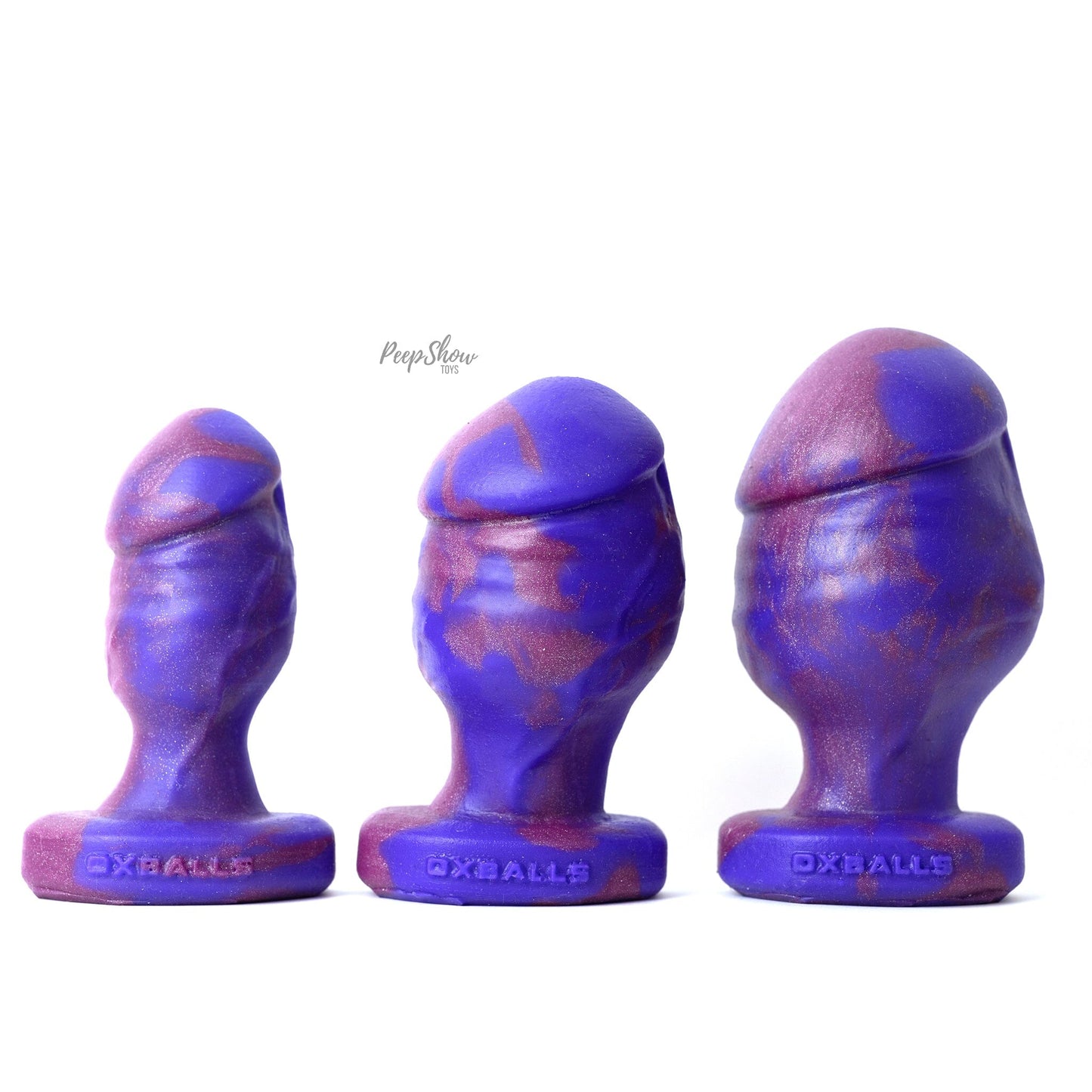 Oxballs Honcho Soft Silicone Butt Plug - Blackberry
