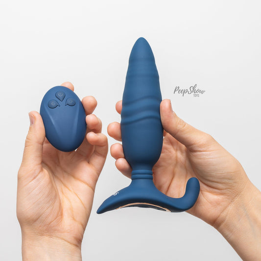 Anos RC Thrusting Butt Plug Vibrator